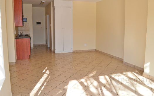 Studio apartment on ground floor
